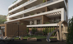 1 bedrooms apartment with swimming pool for sale in Germasogeia