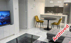 2 bedroom apartment with swimming pool to rent in Agios Tychonas