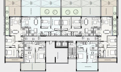 Large two bedroom apartment with swimming pool for sale in Germasogeia