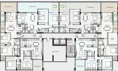 Luxury two bed apartment with swimming pool for sale in Germasogeia