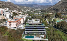 Two bed apartment with swimming pool for sale in Germasogeia