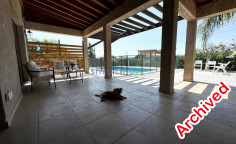 4 bedroom detached house for rent Limassol 