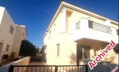 House (semi detached) in Geroskipou, Paphos for rent 