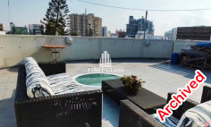2 bedroom furnished penthouse to rent in Dasoupolis