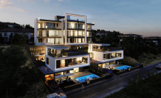 Luxury two bedroom apartment with swimming pool for sale in Agios Athanasios