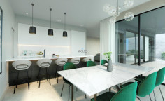 Luxury two bedroom apartment with swimming pool for sale in Agios Athanasios