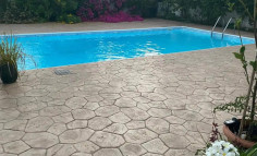 4 bedroom stunning house with private swimming pool in Oroklini 