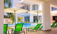 Luxury villa on a big plot of land 