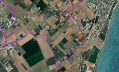 7.129 sq.m land in Pervolia, Larnaca 
