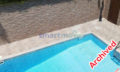 4 bedroom furnished villa with swimming pool to rent in Potamos tis Germasogeias