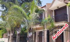 4 bedroom furnished villa with swimming pool to rent in Potamos tis Germasogeias