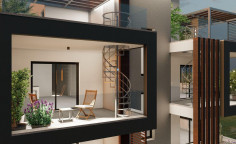 Luxury 2 bedroom unfurnished apartment for sale in Verginas