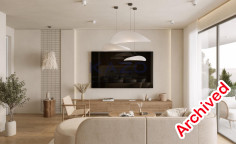 Modern villa with pool in lively Agia Napa 