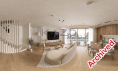 Modern villa with pool in lively Agia Napa 