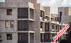 Modern Paralimni apartment with pool and elevator 