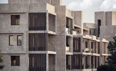 Modern apartment with pool in central Paralimni area 