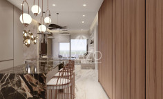 Penthouse apartment in Mesa Geitonia, Limassol 