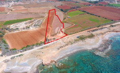 Sea view touristic field in Ormidia, Larnaca , Larnaca