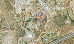 Development land in Agios Tychonas with plans for 8 houses & 3 shops submitted for planning permit , Limassol