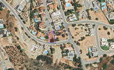Panoramic sea view plot for sale in Agios Athanasios with building permit for luxury villa , Limassol