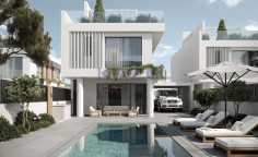 Modern seafront villa with pool and views Modern seafront villa with pool and views