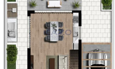 Modern seafront villa with pool in Paralimni 
