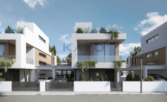 Modern seafront villa with pool in Paralimni 