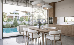 Modern seafront villa with pool in Paralimni 