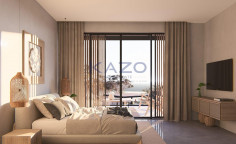 Modern seafront apartment with pool in Protaras 