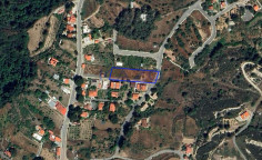 Large development land in Trimiklini with plans for 8 houses submitted for planning permit , Limassol
