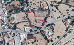 Field in Paramytha with plans for 12 townhouses submitted for planning permit , Limassol
