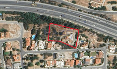 Building plot 3390 m2 in Columbia with plans for commercial building submitted for planning permit , Limassol