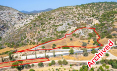 Two agricultural fields in Peristerona, Paphos 