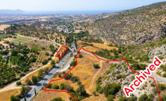 Two agricultural fields in Peristerona, Paphos 
