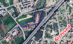 Large development plot with permits for sale in Kolossi village , Limassol