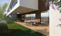 Modern ground floor apartment with sea view Agia Fyla 
