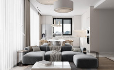 Spacious three bedrooms apartment for sale in Agios Athanasios