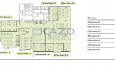 Modern high tech office space for rent in Mesa Geitonia 