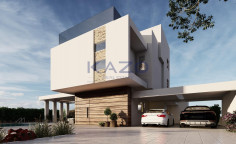 Modern Pyla villa with sea view and pool 