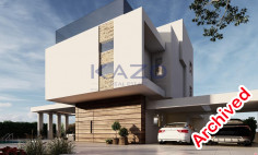 Modern Pyla villa with sea view and pool 
