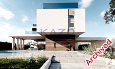 Modern Pyla villa with sea view and pool 