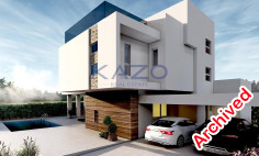 Modern Pyla villa with sea view and pool 
