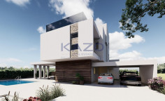 Modern Pyla villa with sea view and pool 