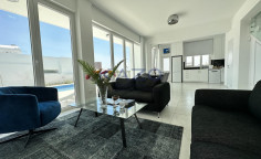 Modern detached house in peaceful Oroklini with pool 