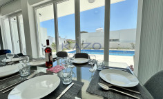 Modern detached house in peaceful Oroklini with pool 