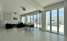 Modern detached house in peaceful Oroklini with pool 