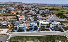 Modern top floor apartment with two bedrooms Livadia 