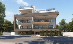 Modern top floor apartment with two bedrooms Livadia 