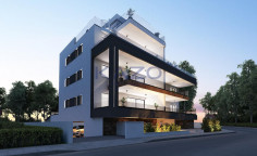 Modern top floor apartment with two bedrooms Livadia 