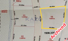 Large Ypsonas Agios Sylas plot for sale , Limassol
